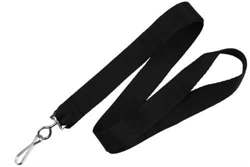 Black Lanyard with Detachable Swivel Hook and & Breakaway 2135-4645 and  more Flat Tubular Breakaway Lanyards Available with Free Shipping and No  Minimum Order Requirements at